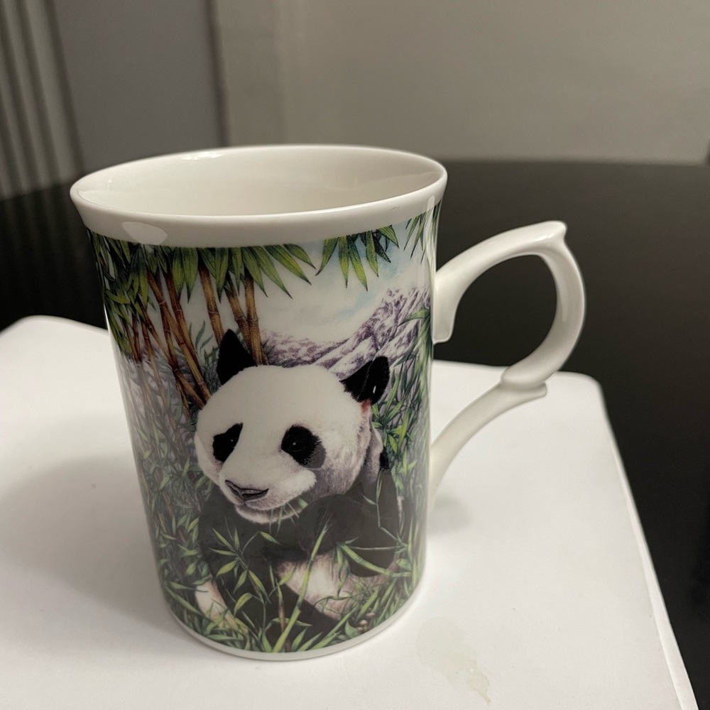 ROSE OF ENGLAND Mug with Pandas